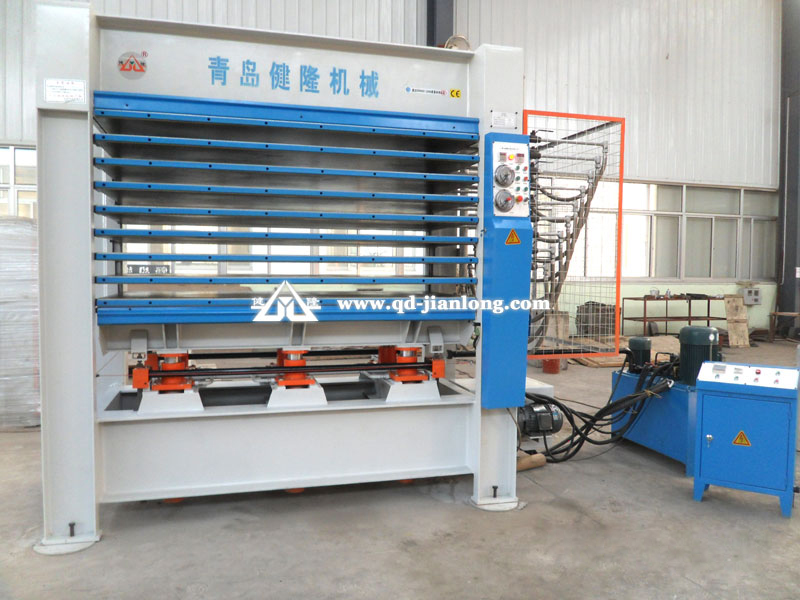 帶防護(hù)罩多層熱壓機